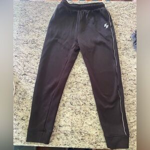 Boys Mesh Side Stripe Joggers Pants